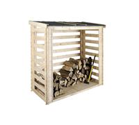 Cerland Bûcher en bois de pin traité Come - 224 x 127 x 180 cm - 85000654