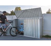 Cerland Coffre à vélos en acier galvanisé Fraser - 226 x 78 x 131 cm - 6021..