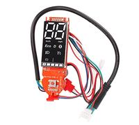 Cerlingwee Circuit Imprimé Bluetooth pour Scooter Électrique, Tableau de Bord en Métal avec Affichage des Données, Panneau de Remplacement