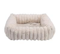 Cerlingwee Lit de Couchage Rectangulaire pour Chien et Chat, Doux et Lavable, pour Toutes Les Races, en Polyester