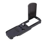 Cerlingwee Support de Caméra en L, Plaque à Dégagement Rapide en Aluminium Robuste pour X 100VI, Fonctionnement sans Obstruction pour Les Amateurs de Photographie (Black)