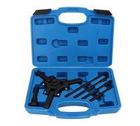 Cerlyiont Équilibreur harmonique Balancer Set Carbon Steel Black Oxyde Finish Finder Amordeur Poulleur Tauller avec 6 pc pour la plupart des véhicules