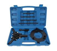 Cerlyiont Équilibreur harmonique Balancer Set en acier en carbone réglable 3 mâchoires d'amortisseur de poulie Pulleuse Remplacement pour Eclipse
