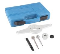 Cerlyiont Outil de maintien de l'amortisseur de vibration du moteur T10531 outil d'élimination des poulies de vilebrequin pour 4cyl 1,8 2,0 TFSI Moteur de vibration moteur Kit en acier