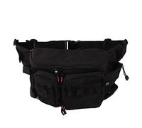 Cerlyiont Sac de plaqueur de pêche, Paquet de Taille de Rangement de pêche Portable avec bandoulière réglable, Nylon Multi-Fonction Tactical Fanny Pack pour la pêche à la Mouche extérieure