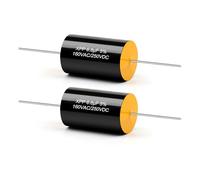 Cermant Lot de 2 condensateurs diviseurs de fréquence 250 V 6,8 UF pour haut-parleur audio de voiture Séparateur de fréquence croisé Film polypropylène Condensateur sans polarité