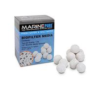 CerMedia MarinePure Bio-Filtre sphérique de 3,8 cm pour Aquariums Marins et d'eau Douce, 2 litres