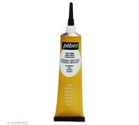 Pébéo Peinture Cerne Relief en tube pour verre – Or royal 37 ml