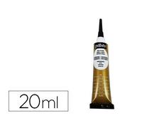 Cerne relief pébéo peinture vitrail coloris or tube 20ml