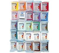 Cernit argile à modeler 25 x 56 grammes multicolore Multicolor G