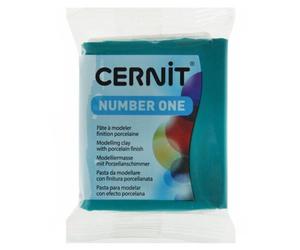Cernit Argile Polymère Cuite, Numéro Un, 56 G, Vert Foncé, No 662