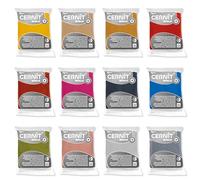 CERNIT CE0870012K01C - Un pack de 12 couleurs de pâte polymère Cernit Metallic - 12 Pains de 56g - Teintes classiques