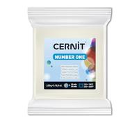 CERNIT CE0900250027C - Pâte polymère Number One 250g - Blanc opaque