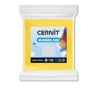 CERNIT CE0900250700C - Pâte polymère Number One 250g - Jaune - Opaque