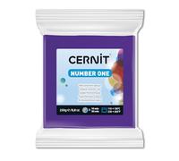 CERNIT CE0900250900C - Pâte polymère Number One 250g - Violet - Opaque