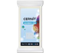 CERNIT CE0900500027C - Pâte polymère Number One 500g - Blanc - Opaque