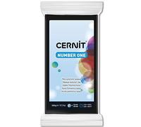 Cernit - Pâte polymère N°1 CE0900500100C - Noir - 500 g