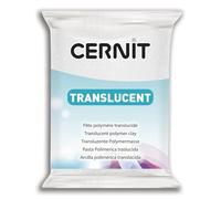 CERNIT CE0920056474C - Pâte polymère Translucent 56g - Rubis - Translucide