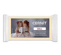 CERNIT CE0950500744C - Un Pain de Pâte Polymère Translucide DOLL - Pâte à Modeler à Cuire - Couleur amande - Bloc de 500 g