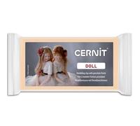 CERNIT CE0950500855C - Un Pain de Pâte Polymère Translucide DOLL - Pâte à Modeler à Cuire - Couleur sun tan - Bloc de 500 g