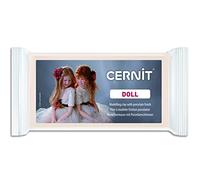 CERNIT CE0960500425C - Un Pain de Pâte Polymère Translucide DOLL - Pâte à Modeler à Cuire - Couleur Rose - Bloc de 500 g
