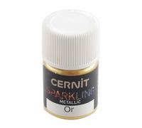 CERNIT CE6100005050C - Poudre colorée effet Metallic - Or - Peut être mélangé - Pot 5g