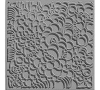 Cernit Plaque de texture CE95011C – support caoutchouc pour pâte polymère Effets bulles 9x9 cm