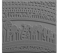 CERNIT CE95018C - Plaque texture 9x9cm - Pâte polymère - Harmonie