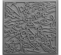CERNIT CE95024C - Plaque texture 9x9cm - Pâte polymère - Sports