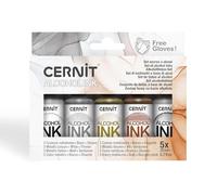 CERNIT CEASS008C - Un assortiment d'encres à alcool - Couleurs froides