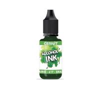 Cernit encre à l'alcool 20 ml Vert prairie - Vert prairie