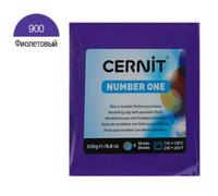 Cernit Pâte Polymère Cuite Au Four, Numéro Un, 250 G, Violet, No. 900