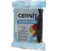 Cernit Polymer Clay N°1 Argile Polymère Noire 56 g