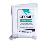 Cernit translucide blanc 62g