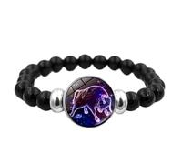 Cernomal 12 Bracelets En Verre Lumineux Constellation - Bracelets À Perles À Breloque Lumineuse, Bracelet Horoscope Pour Hommes Et Femmes, Bijoux, Accessoires Cadeaux De Festival, Taur