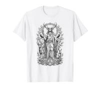 Cernunnos Art en Bois de cerf sacré de la forêt Celtique T-Shirt