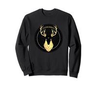 Cernunnos - Dieu celtique païen avec pentagramme Sweatshirt