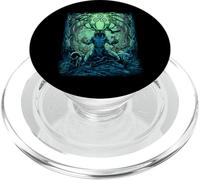 Cernunnos Mythologie Celtique Irlandaise païenne Dieu Wicca PopSockets PopGrip pour MagSafe