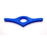 CERO Support de pouce imprimé en 3D pour page de livre (plastique PLA bleu)