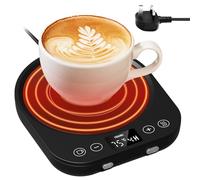 CEROBEAR Chauffe-tasse à café pour bureau à domicile avec capteur de gravité, 9 réglages de température (55-85 ℃) et fonction marche/arrêt automatique de 9 heures pour chauffer théière, assiette,