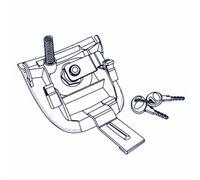 D1b341mar - serrure de rechange pour coffre sh33, Taglia unica, Noir