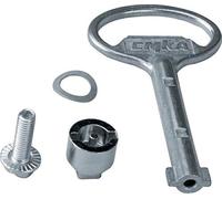Cerradura con llave cuadrada 7mm, armario univers IP65