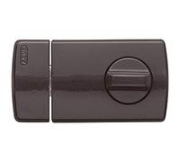 Cerrojo de sobreponer serreta marrón blister | Pour portes à ouverture gauche et droite, épaisseur de porte 35-50 mm, épaisseur de pliage 0-21 mm, 2 clés incluses