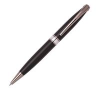 Cerruti 1881 Abbey Stylo à bille Noir mat | Instrument d'écriture emblématique | Encre bleue | Coffret cadeau