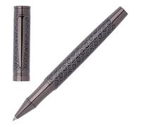 Cerruti 1881 Logomania Stylo roller Encre noire Coffret cadeau Gris