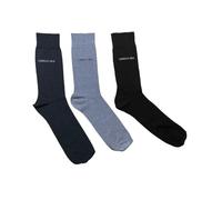 Cerruti 1881 Lot de 3 paires de chaussettes de ville montantes Ville - 39/42 Noir, Gris, Anthracite