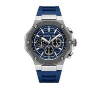 Cerruti 1881 - Montre Fonction Lucardo - Quartz Mouvement de Montre - Largeur du boîtier: 55.6 mm - Acier Inoxydable - Navy Blue - 10 ATM