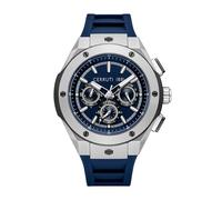 Cerruti 1881 - Montre Fonction Ruscello - Quartz Mouvement de Montre - Largeur du boîtier: 50.5 mm - Acier Inoxydable - Blue - 5 ATM