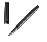 Cerruti 1881 NSN8742A Stylo plume Hamilton Metal Chrome foncé