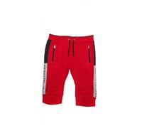 Cerruti 1881 Pantacourt jogging en coton uni Bayeux Rouge Homme S
